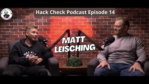 Professional Boxing Coach - Matt Leisching (Hack Check Podcast - Episode 14)