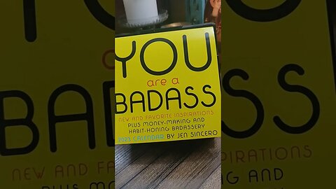 YOU ARE A BADASS - 1/1/2023 #valeriesnaturaloracle #YOUAREABADASS #moneymaking #habitformation