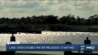 Lake Okeechobee water releases resume