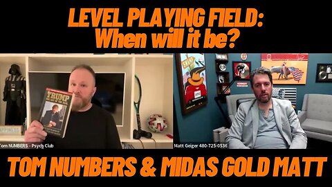 Tarot By Janine LEVEL PLAYING FIELD When will it be - Tom Numbers & Midas Matt discuss