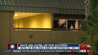 Days Inn Hotel up for auction