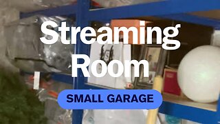 How Build A Streaming Studio in a Small Garage