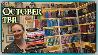 OCTOBER TBR (11 books) + October book events ~ halloween fall spooky season (vampires, anthologies)