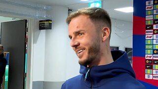 James Maddison post-match interview | England 2-0 Ukraine