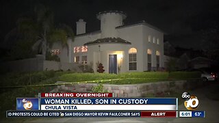 Chula Vista police: Man arrested in death of mother