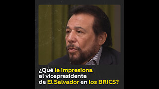 Vicepresidente de El Salvador elogia la labor del Banco BRICS