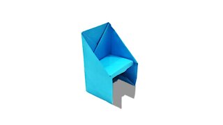 How to Make Origami Chair (Wellington Oliveira)