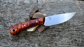 Beginner Knife Making: How to forge a hunting/skinning knife