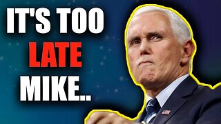 JUST IN: Mike Pence FINALLY Confesses The Truth...