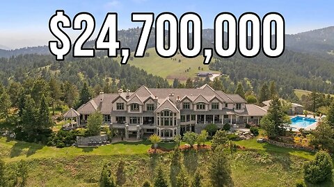 $24,700,000 1 of 1 Golden Colorado Luxury Estate | Mansion Tour