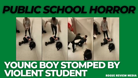 Public School HORROR: Young Boy Stomped/Kicked by Violent Student