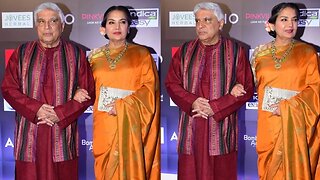Shabana Azmi & Javed Akhtar Today on Redcarpet of Pinkvilla Awards 💖📸