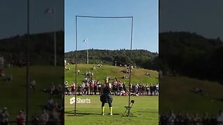 World Record 56lbs Weight over Bar Highland Games Oban Argyll Scotland 2021Vladislav Tuláček