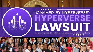 Scammed by HyperVerse? Who owns HyperVerse & HyperNation? Start Legal Action to recover your Crypto!
