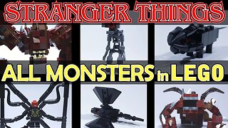 Stranger Things All Monsters in Lego