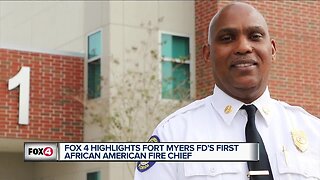 Fort Myers' first African American fire cief is a manifestation of Dr. King's dream