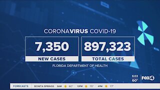Coronavirus numbers in Florida 11/18/20