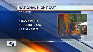 First block party in Houdini Plaza