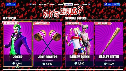 *NEW* FORTNITE ITEM SHOP COUNTDOWN! NEW JOKER SKIN IN FORTNITE! (FORTNITE ITEM SHOP LIVE)