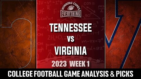 Tennessee vs Virginia Picks & Prediction Against the Spread 2023 College Football Analysis