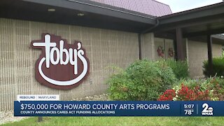 Howard County arts community awarded CARES Act grants