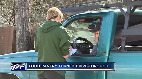 St. Vincent De Paul Food Pantry rolls out 'drive-through' service