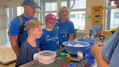 Boy's Make-A-Wish for sea turtle experience granted at Marine Loggerhead