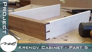 Dovetailed Drawers - Making A Krenov Cabinet - Part 5/5