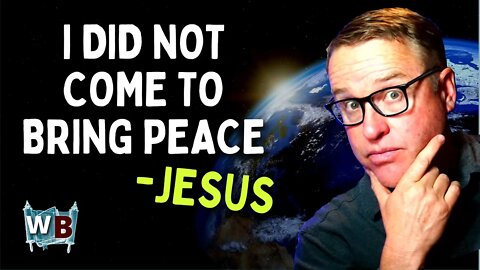 No Peace On Earth Until He Returns. Jesus Said It. Many Christians Want To Usher Him In With Peace.