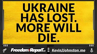 Zelensky Is Activating Conscription For Ukrainian Men Over 40 - Ukraine Has Lost The War