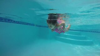 This Three-Year-Old Swims Better Than Most Adults