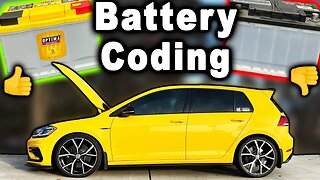 How To Replace and ADAPT a VW or Audi Battery
