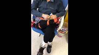 Rocking Chair/Weighted Fine-Motor Activity for Individuals with Developmental Disabilities