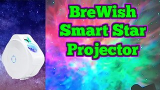 BreWish Smart Star Projector - LED Starry Night Projector