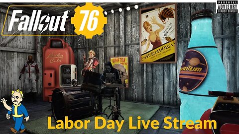 "Fallout 76 Labor Day Live Stream: Rocking Appalachia with Hard Rock Hits!"
