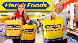 We ACTUALLY found the CHEAPEST SUPERMARKET in the UK? 🛒 Heron Foods