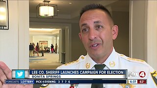 Lee Co. Sheriff Carmine Marceno kicks off his 2020 election campaign