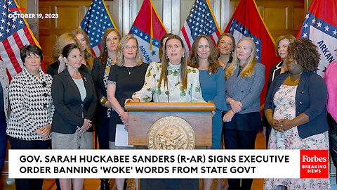 Governor Huckabee Sanders Bans 'Woke' Terms Like 'Pregnant People' From Arkansas State Government