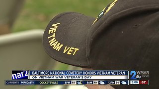 Baltimore National Cemetery honors Vietnam veterans