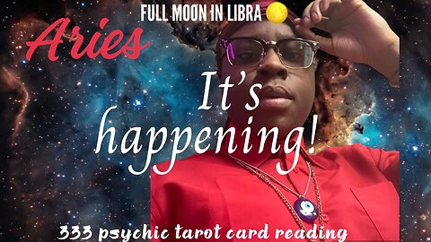 ARIES — THIS IS WHY ITS HAPPENING!!! 💪🔥PSYCHIC TAROT