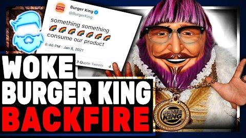 Burger King Gets WOKE & It Backfires Of Course.. Mocks Chick-fil-A & Christians