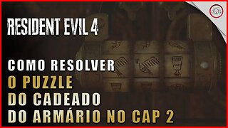 Resident Evil 4 Remake, Como resolver o puzzle do cadeado no cap 2 | Super-Dica
