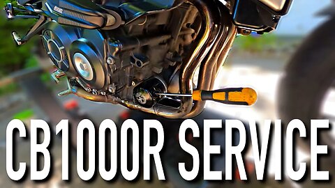 Servicing The CB1000R | Oil, Tyres, K&N Air Filter and More…