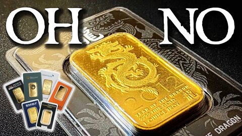 Gold Bars in Assay Cards - THE NIGHTMARE CONTINUES