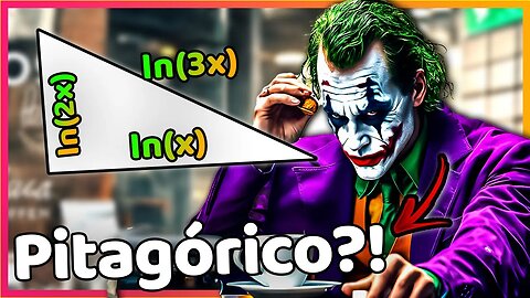 ( você nunca viu isso!) TRIANGULO PITAGÓRICO LOGARITMICO | MATEMATICA ELEMENTAR