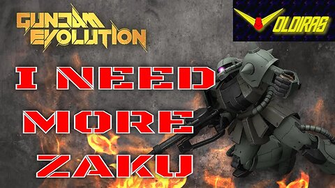Gundam Evolution Zaku II Ranged Poorly Played