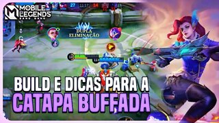 BUILD ATUALIZADA E DICAS PRA LESLEY DEPOIS DO BUFF | MLBB