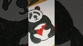 How to Draw Panda 🐼