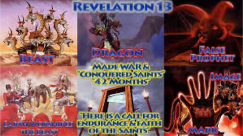 This Video, Study On REVELATION 13 KJV, Youtube Removed!