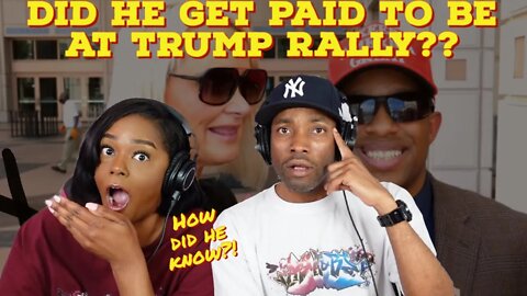 Liberty Hangout - Did He Get Paid to Rally for Trump? (Reaction) | Asia and BJ React